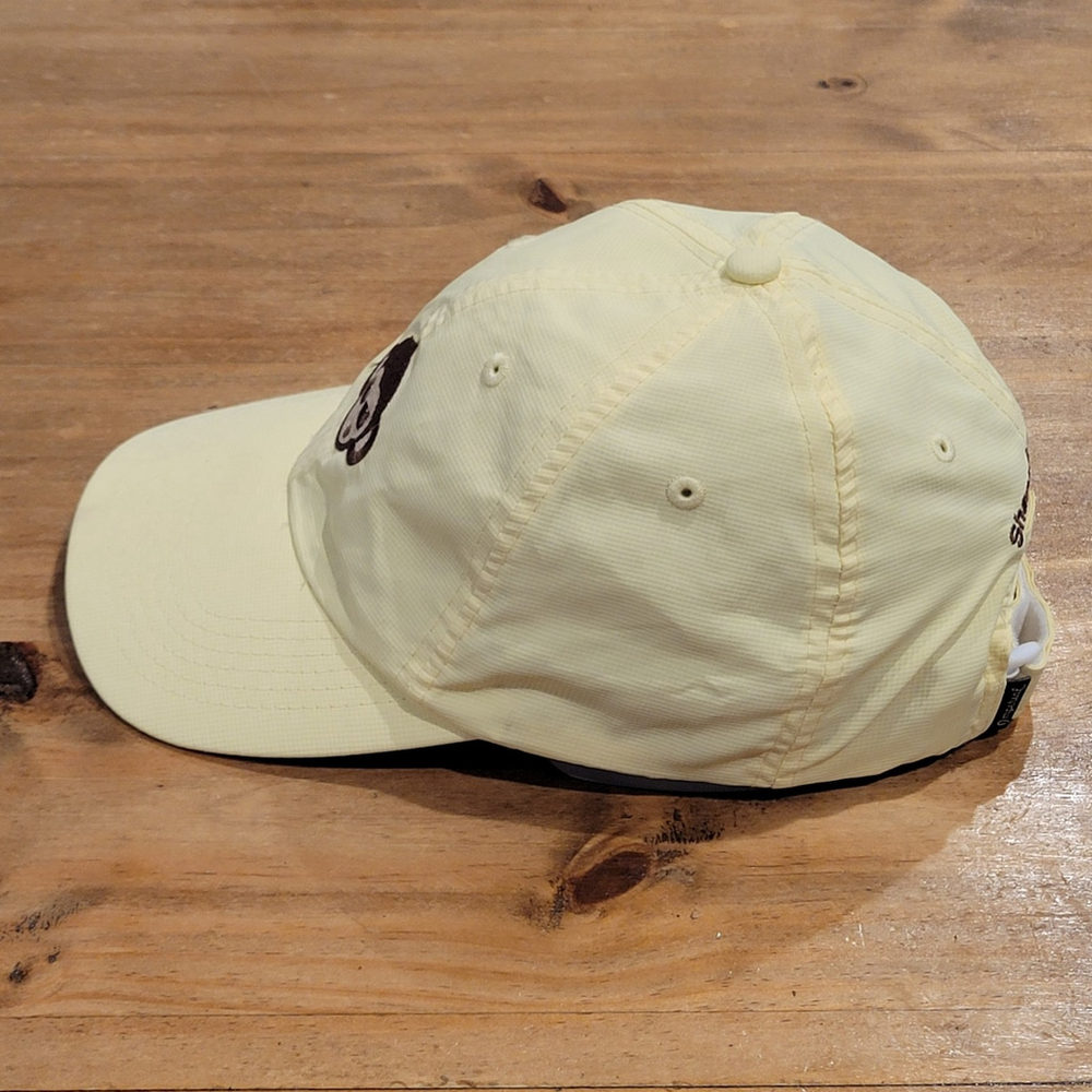 Shangri-La Golf Hat Imperial Lightweight Yellow Monkey Face Logo Golfer - Picture 2 of 8